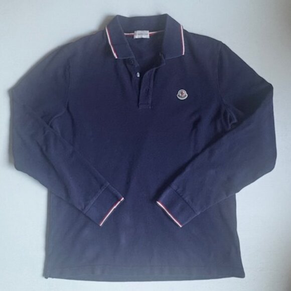 Moncler Long Sleeve Polo - Picture 1 of 5